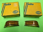 Opel Kadett 1966-72 Hella Turn Signal Light Lens Set Blinkerglas Genuine Nos. Fixed Price $45.00.