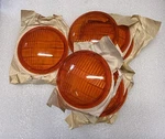 S&m Lamp Co. Amber Glass Lens #5632, Made Usa Vintage Hot Rod, Truck Light. Fixed Price $15.99.