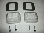 Mgb Reverse Light Lens SET/2 "lucas" , Midget Sprite Jaguar Xke. Fixed Price $20.95.