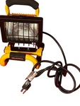 Portable Workforce Halogen Light With Stand & Handle 250 Watts. Fixed Price $25.00.