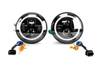 DV8 Offroad Led Projector Headlights W/ Halo Pair Fits 2007 -18 Jeep HL7JK-02. Fixed Price $319.99.