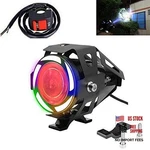 Super Bright 125W Led Fog Auxiliary Motorcycle Headlight With Demon. Fixed Price $30.14.