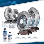 Front And Rear Drilled Rotors Brake Pads For Toyota Corolla Matrix Pontiac Vibe. Fixed Price $159.32.
