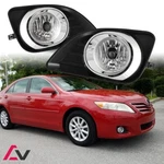 Pair Fog Lights Lamps 2010-2011 For Toyota Camry Clear Lens +wiring+switch Kit. Fixed Price $36.99.