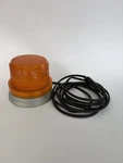 Wolo 3050A 5/8" B-seen 12V Yellow Flashing Led Light W/magnet Mount Chargeplug. Fixed Price $19.99.