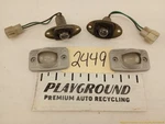 Mitsubishi Delica L300 Van Pair Of Rear License Plate Lamp Light Fits 1986-1994. Fixed Price $77.20.