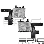 Headlights Headlamps For 1998-2003 Dodge Ram Van Pair Left Right Set. Fixed Price $178.36.