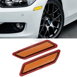 Fit For 2012-2015 Bmw 328I Amber Bumper Reflector Side Marker Front Left & Right. Fixed Price $14.99.