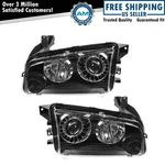 Headlight Assembly Set Driver & Passenger Side Fits 2008-2010 Dodge Charger. Fixed Price $171.03.