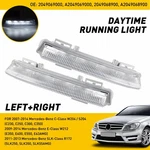 For 07-14 C-class Mercedes Right Left Passenger Driver Led Daytime Running Light. Fixed Price $38.99.