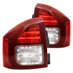 Tail Light Set For Jeep Compass 2014-2017 Lh Right Factory Led 166-02629R. Fixed Price $282.80.