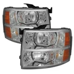 Spyder Xtune Oem Crystal Headlights Set Pair For 2007-2013 Chevy Silverado 1500. Fixed Price $170.95.