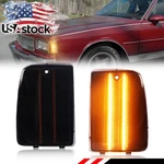 2X Smoked Amber Led Front Corner Side Marker Lights For 1987-1990 Chevy Caprice. Fixed Price $59.99.