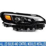 Rh Passenger Full Led Drl Headlight W/ Module & Bulb For Jeep Cherokee 2019-2023. Fixed Price $159.99.