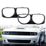 Lh & Rh Front Headlight Bezel Lamp Cover Trim Set-for 2015-2021 Dodge Challenger. Fixed Price $14.49.