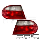 Red Clear Tail Lights Left Right Pair For 2000-2002 Mercedes Benz E320 E430 E55. Fixed Price $89.40.