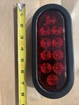 (2) Autosmart KL-35100RK Red Oval Sealed Turn Signal And Parking Light Kit. Fixed Price $11.00.