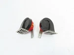07 Porsche Boxster 987 #1265 Horn Pair, Wolo 320-2T Hight & Low Tone Honkhave. Fixed Price $14.24.
