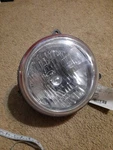 2002 Jeep Liberty Left Headlight Assembly 114-00690L With Bulb. Fixed Price $34.00.