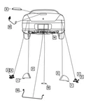 Genuine Mopar License Lamp Wiring 4608532AE. Fixed Price $68.19.