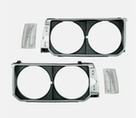 Frame Cover Trim Headlight Lamp Fits For Toyota Corolla KE70 AE71 TE72 79-83 Dhl. Fixed Price $125.90.