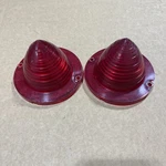 Vintage 1960 Chevy Impala Oem Rear Tail Light Lenses Usa Made Guide R1-60 Pair. Fixed Price $17.99.