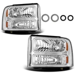 2PCS Headlights 2005-2007 Ford F250 F350 F450 F550 Super Duty Left+right Set. Fixed Price $66.99.
