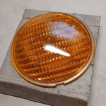 Grote Model 250 Amber Warning Light Lens Nos Lamp 6-3/4" Yellow. Fixed Price $29.00.