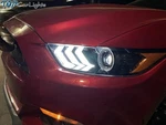 Vland Pair Led Projector Headlights 2018-2022 Ford Mustang Drl Lh+rh. Fixed Price $279.99.