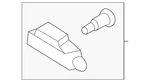 Genuine Hyundai License Lamp 92502-1H500. Fixed Price $23.34.