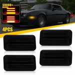 For 1970-1981 Pontiac Firebird / Trans Us 4PCS Amber Red Led Side Marker Lights. Fixed Price $66.49.