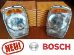 New Nos Genuine Mercedes-benz W114 Bosch Headlights R+l. Fixed Price $1045.09.