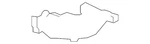Genuine Mazda Reflector Panel KB8A-51-5M0C. Fixed Price $82.98.