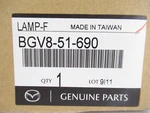 Genuine Oem Mazda BGV8-51-690 Driver Side Fog Lamp 2012-2013. Fixed Price $40.90.