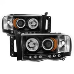 Spyder Projector Headlights Led Halo For Dodge 1500/RAM 2500 - Black. Fixed Price $162.30.