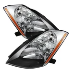 For Nissan 350Z 03-05 Spyder Driver & Passenger Side Chrome Projector Headlights. Fixed Price $284.20.