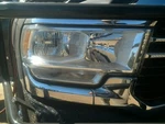Passenger Headlight Halogen Chrome Bezel Fits 19-24 Dodge 2500 Pickup 104901923. Fixed Price $582.83.