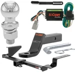 Curt Class 3 Trailer Hitch & Ball Mount Tow Package Kit For 02-06 Honda Cr-v. Fixed Price $288.95.