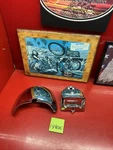 Harley Roadking Custom Nacelle Cover Cap Windscreen Riser Top Chrome Genuine Oem. Fixed Price $250.00.