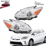 Pair Projector Headlights For 2010-2015 Toyota Prius Chrome Housing Headlamps. Fixed Price $102.49.