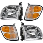 Halogen Turn Signal Light Kit For 01-04 Toyota Sequoia Lh Rh Built Up 08/2004. Fixed Price $186.56.