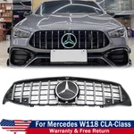 Front Grille W/led Star For Mercedes C118 W118 CLA250 CLA200 CLA45 2020-23. Fixed Price $99.99.