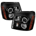 Spyder Auto 5037947 Black/clear Led Halo Projector Headlights. Fixed Price $391.51.