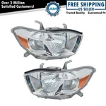 Trq Headlight Assembly Set Fits 2008-2010 Toyota Highlander. Fixed Price $168.01.