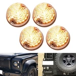 Amber Led Front & Rear Turn Signal Light Kit For Land Rover Defender Series 1 2. Fixed Price $48.09.