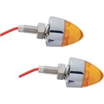 Pro-one Perf.mfg. Led Bullet Mini Marker Amber Chrom (pr) 402250. Fixed Price $24.62.