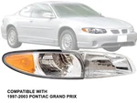 Fits Head Light 1997 - 2003 Pontiac Grand Prix Passenger Right Side GM2503170. Fixed Price $56.83.