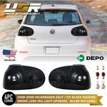 Depo Euro Black/smoke 4PCS Tail Light For 06-09 Vw Golf Gti R32 Rabbit MK5. Fixed Price $119.95.