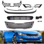 For Kia Optima 2014-2015 Front Upper Bumper Grille Chrome Trim W/fog Lights Set. Fixed Price $139.31.