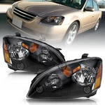 For 2002 2003 2004 Nissan Altima Sedan Halogen Headlights Assembly Headlamps L+r. Fixed Price $74.99.